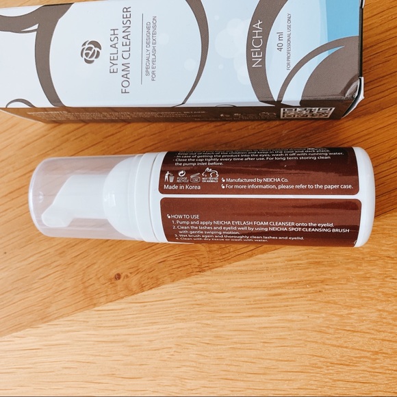 Korean NEICHA eyelashes extensions shampoos cleaner - Picture 2 of 7